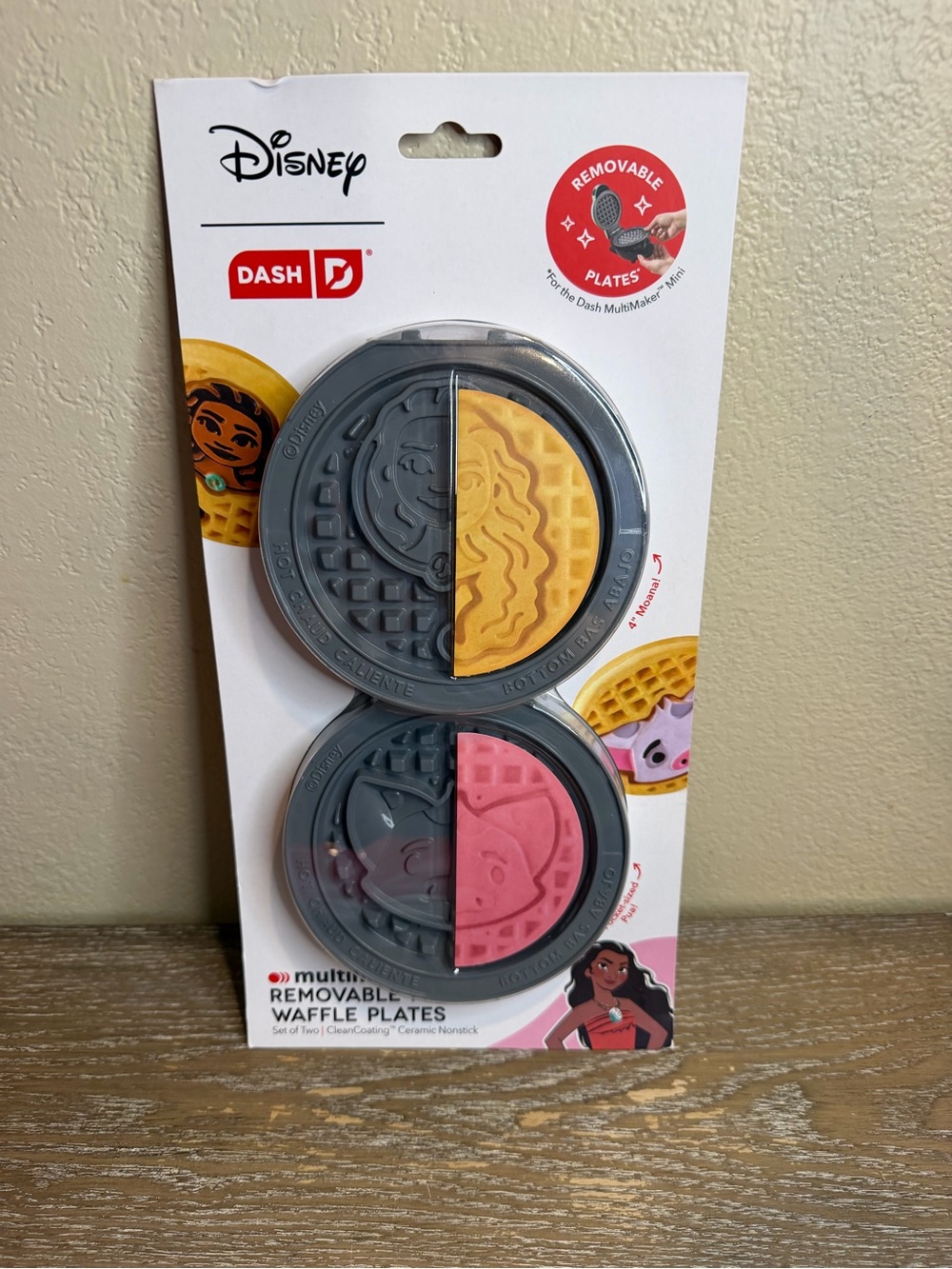 Disney Mini Dash Waffle Plates - Monana